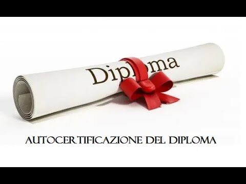 Guida all’autocertificazione dei titoli di studio
