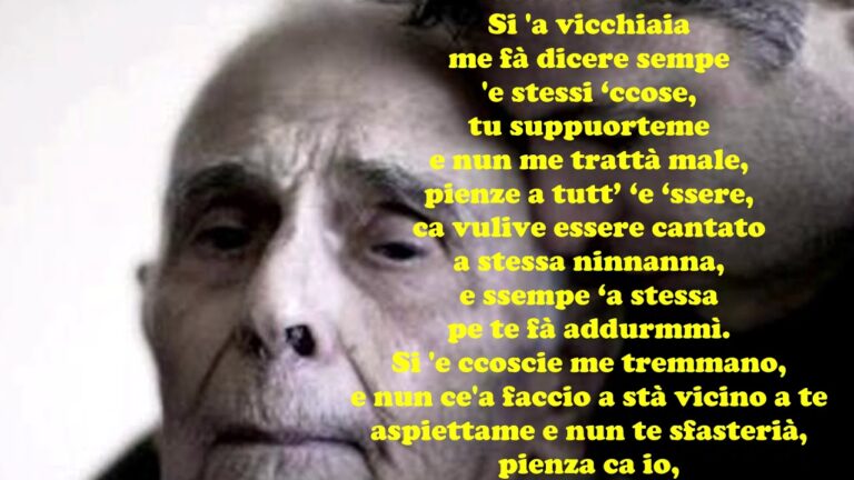 Versi di conforto: poesie per gli anziani