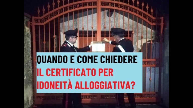 Guida al Rinnovo dell’Idoneit&agrave; Alloggiativa