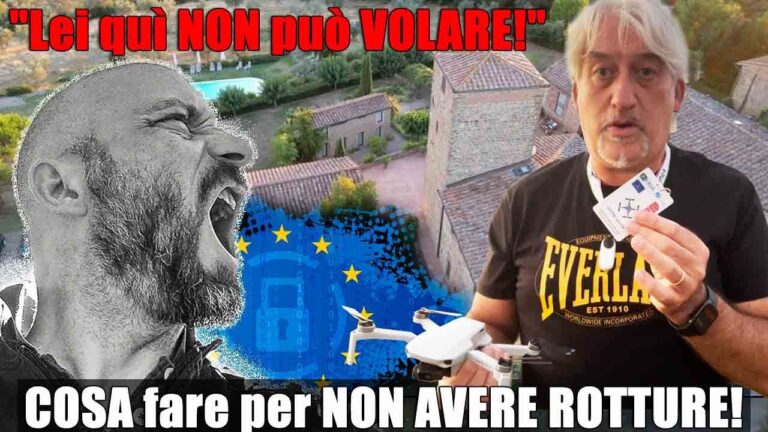 I droni e la privacy: limiti del volo su propriet&agrave; privata