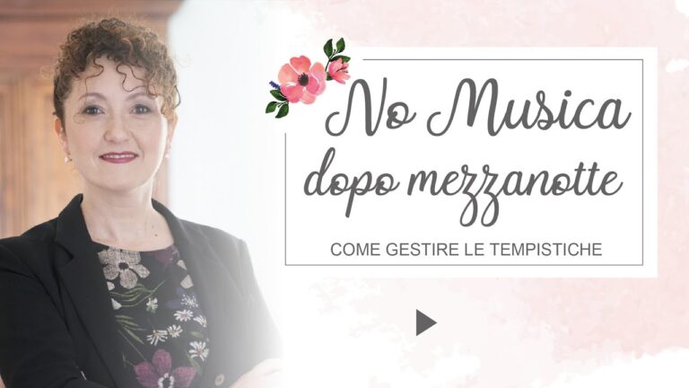 Il miglior orario per un matrimonio pomeridiano