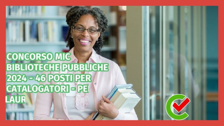 Bandi di Lavoro in Biblioteca: Opportunit&agrave; da Non Perdere