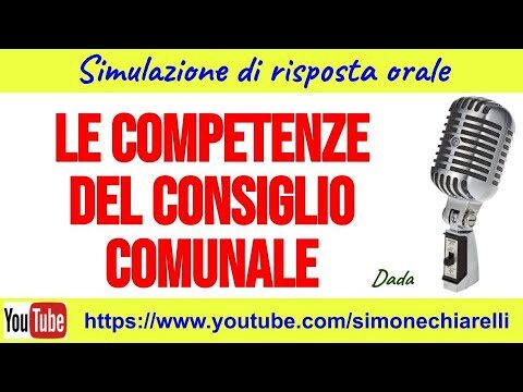 Ruolo e Funzioni del Consiglio Comunale