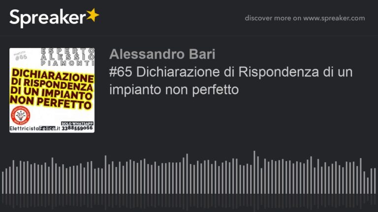 Conformit&agrave; impianto elettrico pre-1990