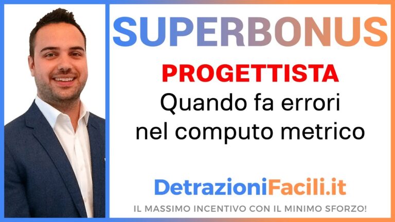 Chi Paga per un Computo Metrico Errato?
