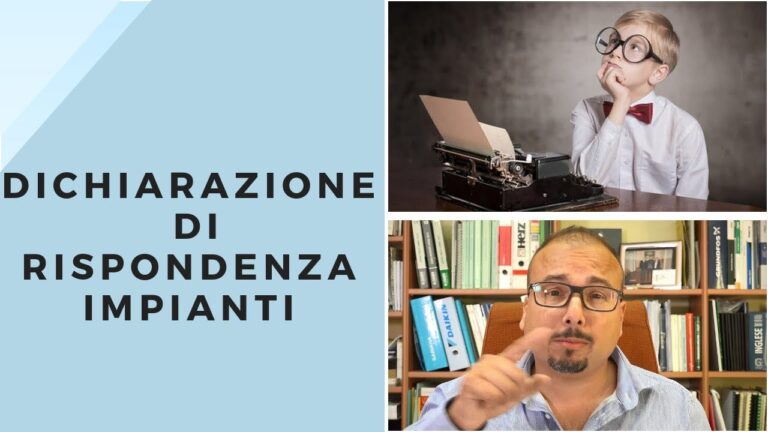 Guida alla Dichiarazione di Rispondenza Modello