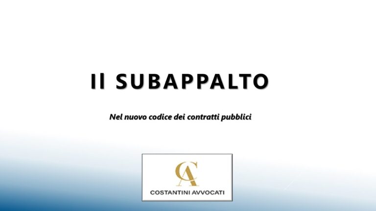 Responsabilit&agrave; del Committente nel Caso di Mancato Pagamento del Subappaltatore da Parte dell’Appaltatore