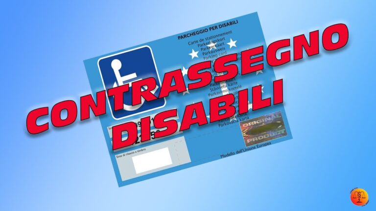 Costi di Parcheggio per Persone Disabili