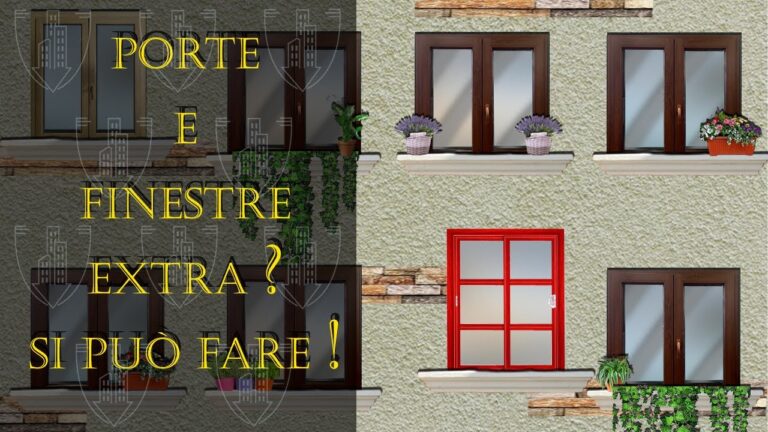 Autorizzazione per l’installazione di finestre in vetrocemento