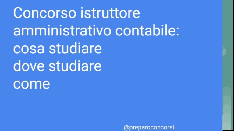 Guida completa per diventare Istruttore Amministrativo di Categoria C1