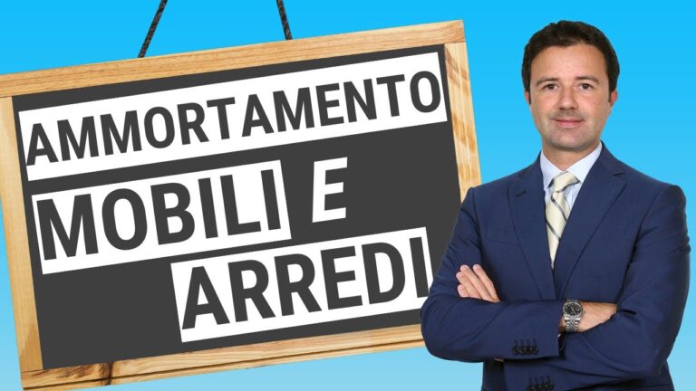 Guida all’Ammortamento di Mobili e Arredi