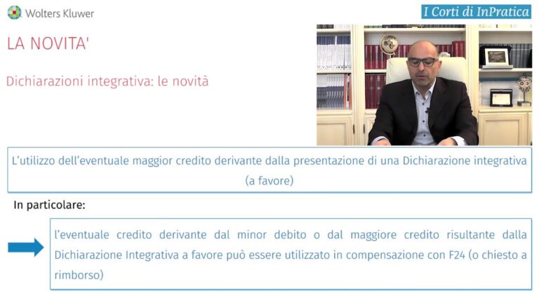 Differenza tra dichiarazione integrativa 1 e 2