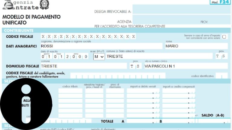 Modulo F24 IMU Editabile: Guida Completa