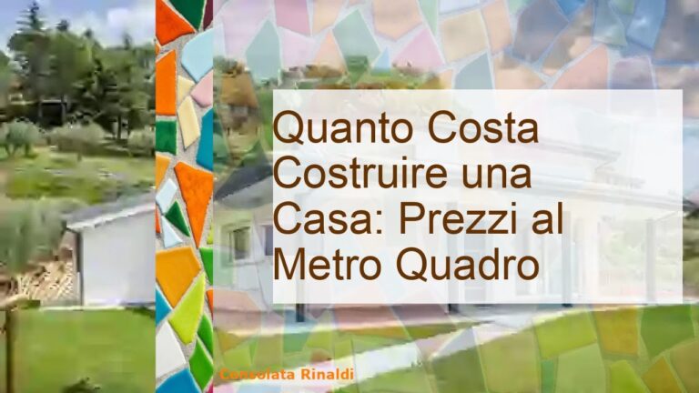Il costo ottimizzato della carpenteria al metro quadro