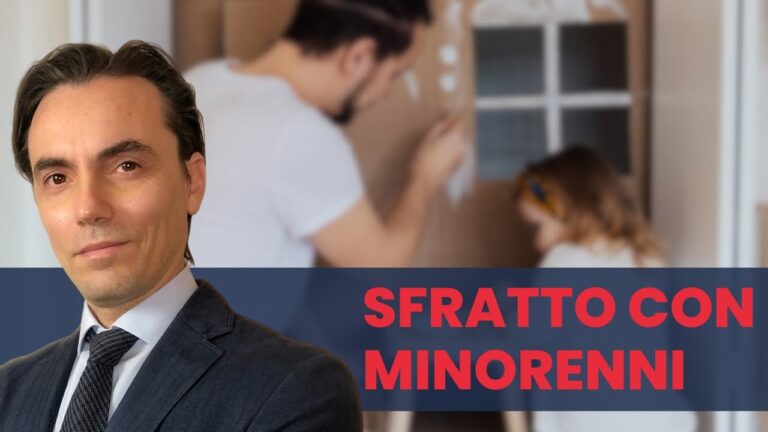 Sfratto con Minorenni: Ruolo dei Servizi Sociali