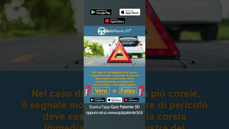Posizionamento del segnale mobile di pericolo: linee guida e importanza