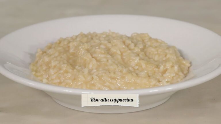Riso alla Cappuccina: Un Gustoso Piatto Italiano