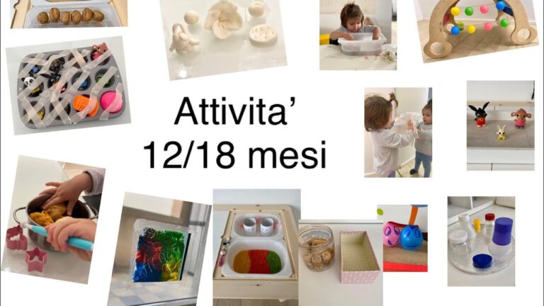 Attivit&agrave; ottimizzate per bambini da 12 a 24 mesi