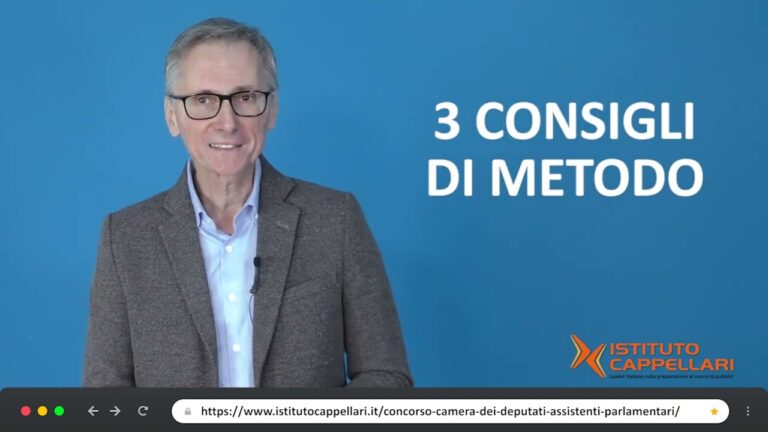 Guida al Concorso Parlamento 2024: Tutto quello che Devi Sapere