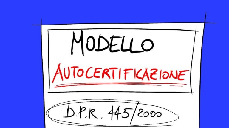 Guida pratica alla Dichiarazione Sostitutiva dell'Atto Notorio: Word