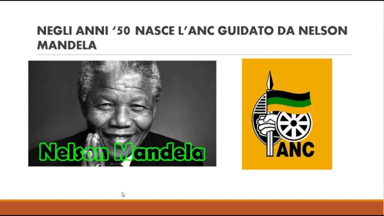 Scheda didattica su Nelson Mandela