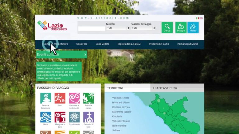 Guida Turistica Ottimizzata della Regione Lazio