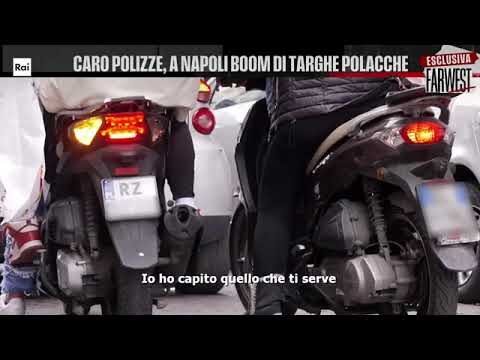 Auto senza targa parcheggiata: normative e rischi