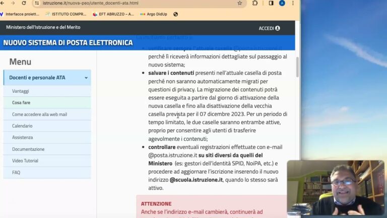 Guida all’Unica Posta Elettronica