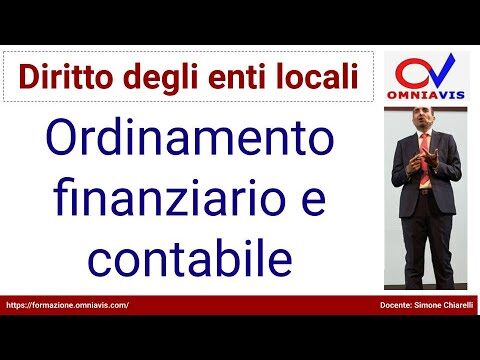 Ottimizzazione dell’ordinamento finanziario e contabile degli enti locali