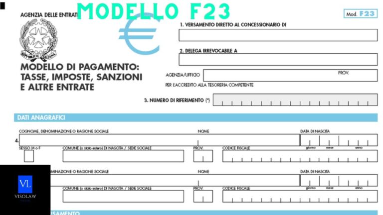 Titolo: Guida al Codice Ufficio o Ente per compilare il modello F23
