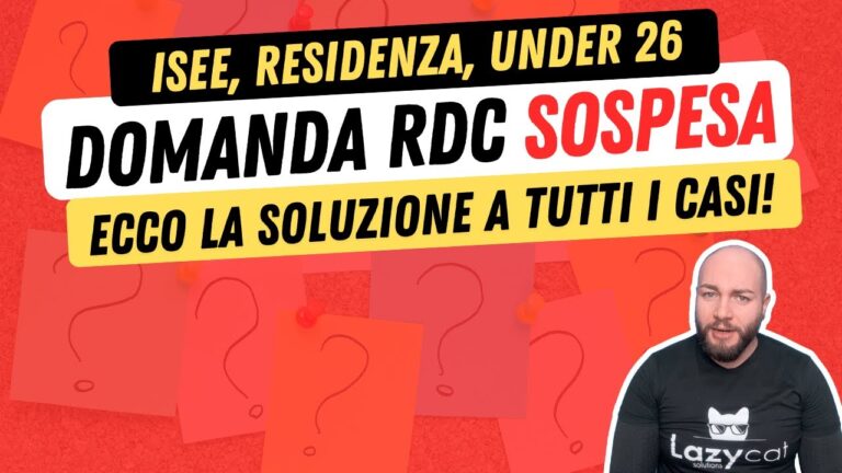 RDC sospeso per accertamenti sede