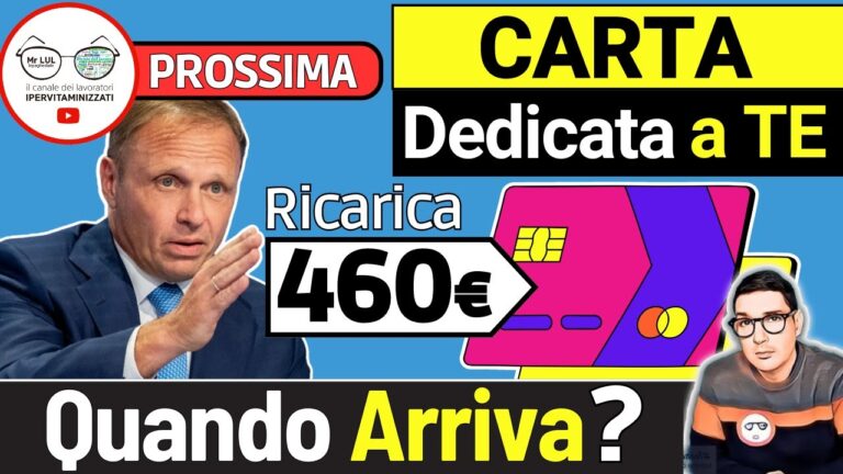 Guida alla Carta Dedicata a Te: Domanda Online
