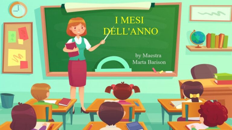 I Mesi dell’Anno da Stampare
