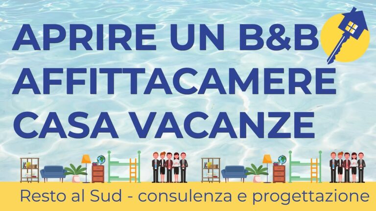Guida completa ai finanziamenti per aprire un B&B