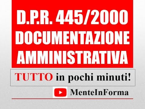 L’Art. 38 del DPR 445/2000: Guida e Implicazioni nel Settore Pubblico