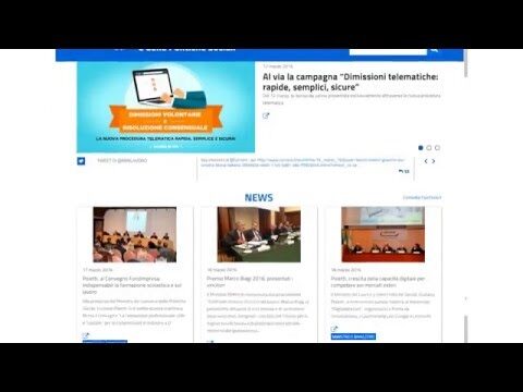 Guida alla Modifica delle Dimissioni Online