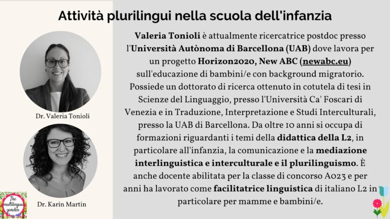 Schede Didattiche per il Laboratorio Linguistico nell’Infanzia