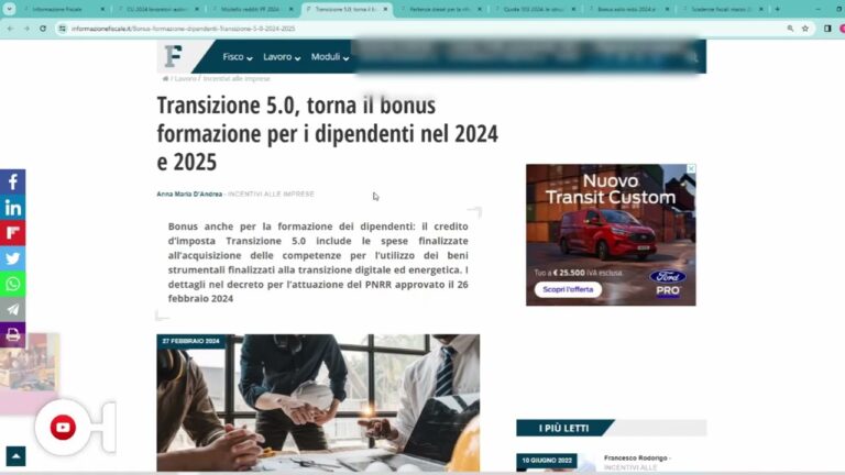 Guida all’Autocertificazione di Lavoro Autonomo