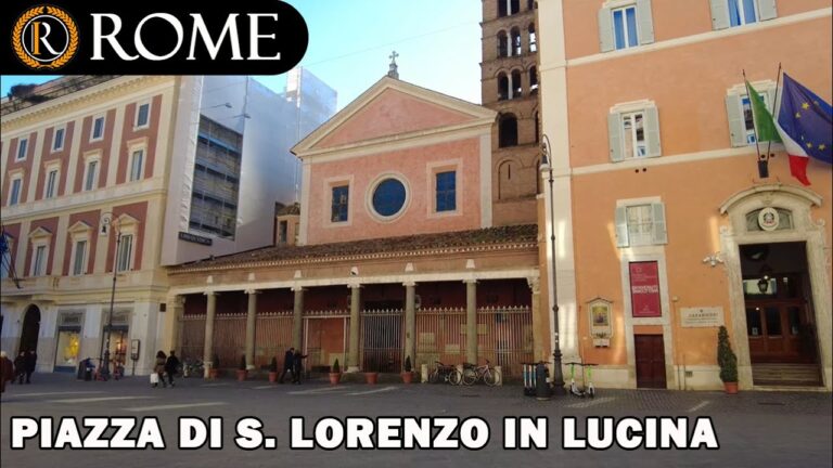 Esplora Piazza San Lorenzo in Lucina: Guida e Mappa di Roma