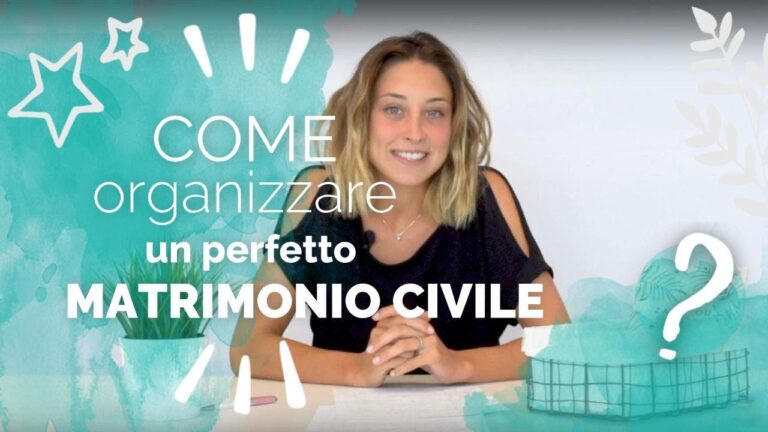 Guida Pratica per Organizzare un Matrimonio Civile