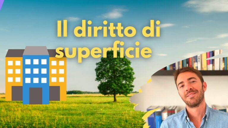 Diritto di Superficie: Comprendere la Propriet&agrave; Superficiaria